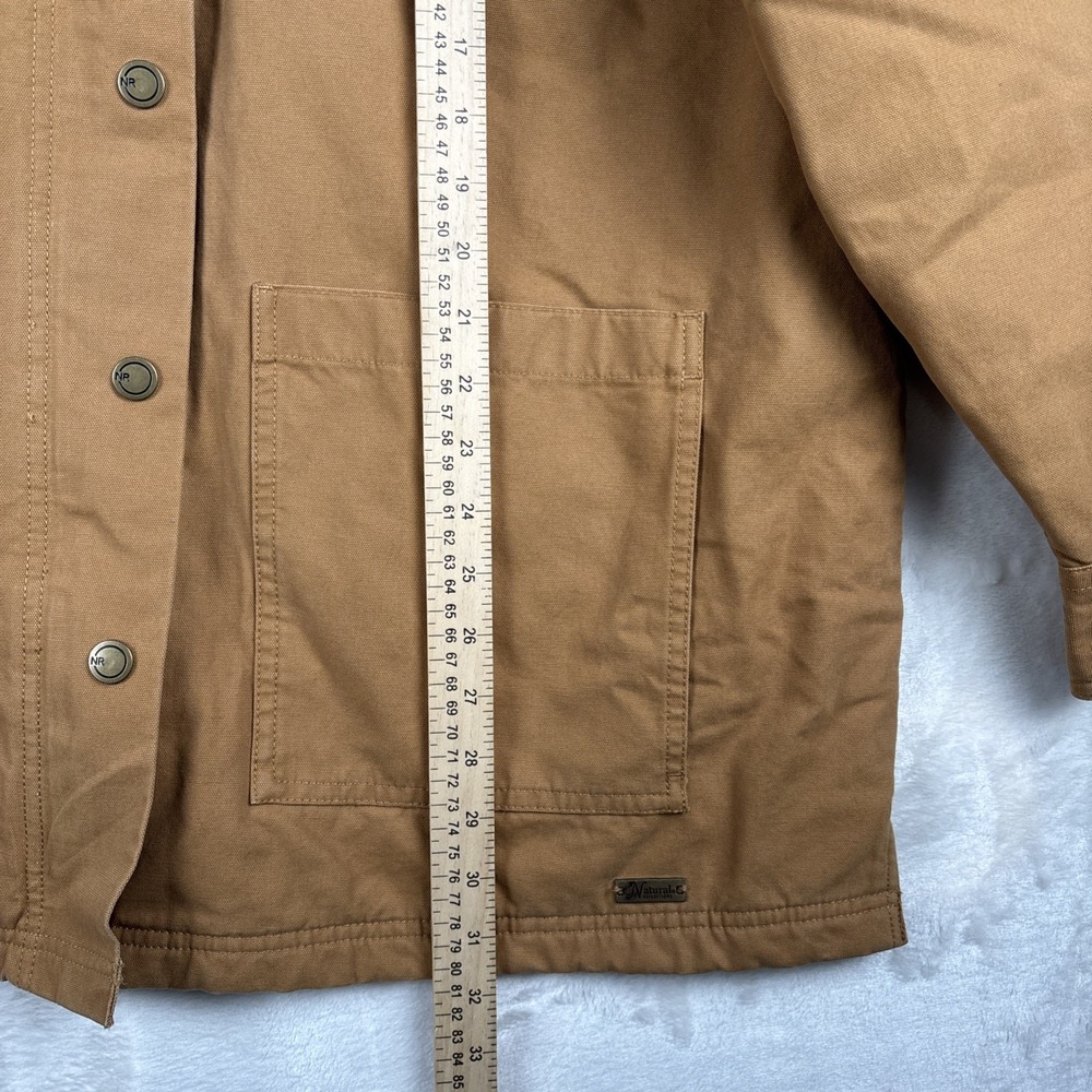 Natural Reflections Jacket Womens XXL Utility‎ Quilted Flannel Lined Canvas Barn - Picture 8 of 16